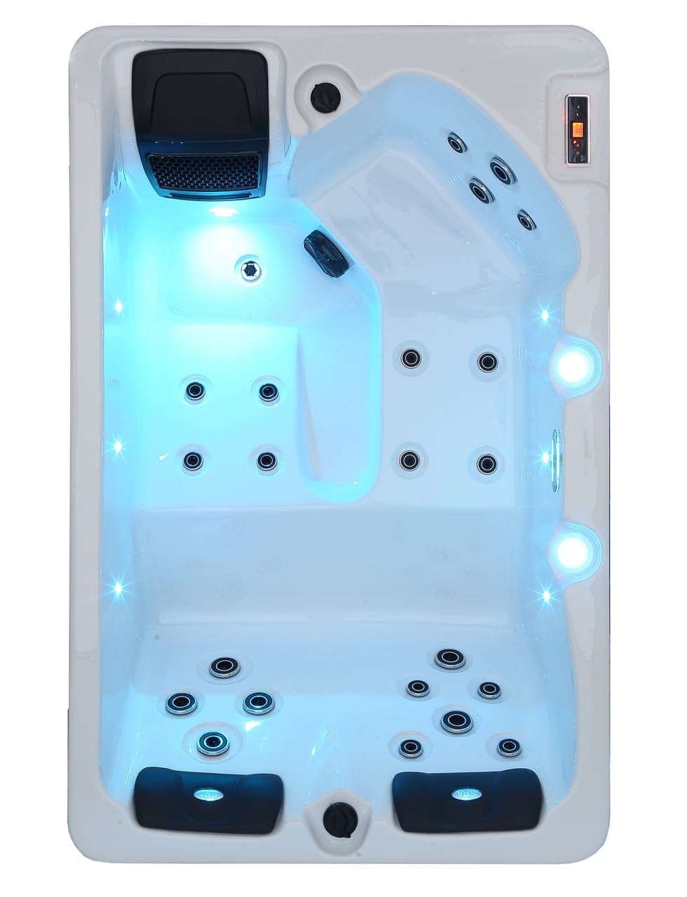 Sea Emperor 3 Person 2 Lounger Hot Tub