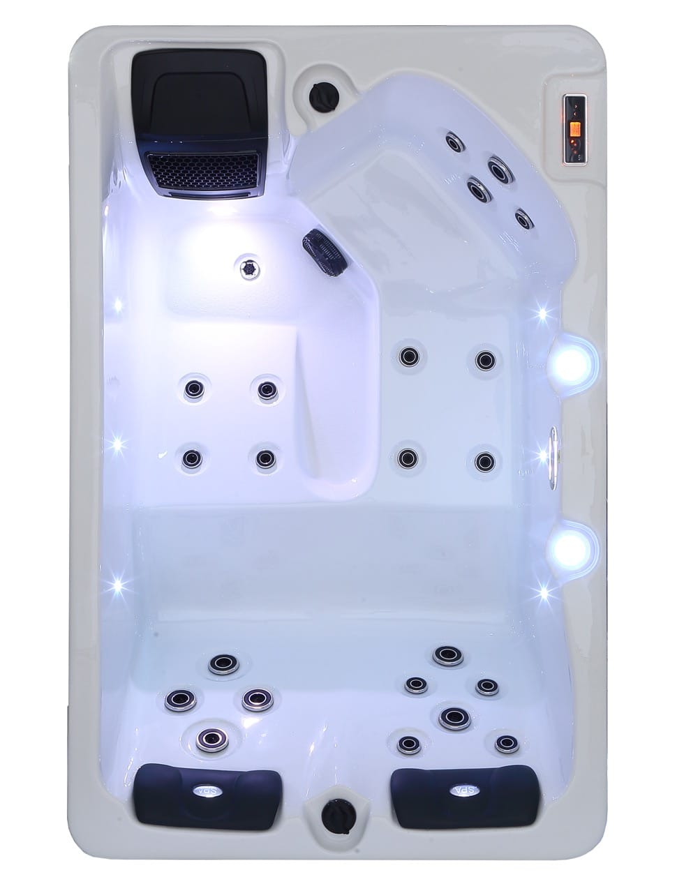 Sea Emperor 3 Person 2 Lounger Hot Tub