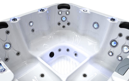 Tahiti Hot Tub 5 Person 2 Lounger