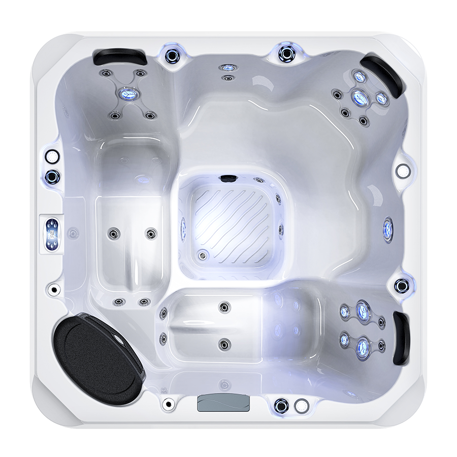 Tahiti Hot Tub 5 Person 2 Lounger