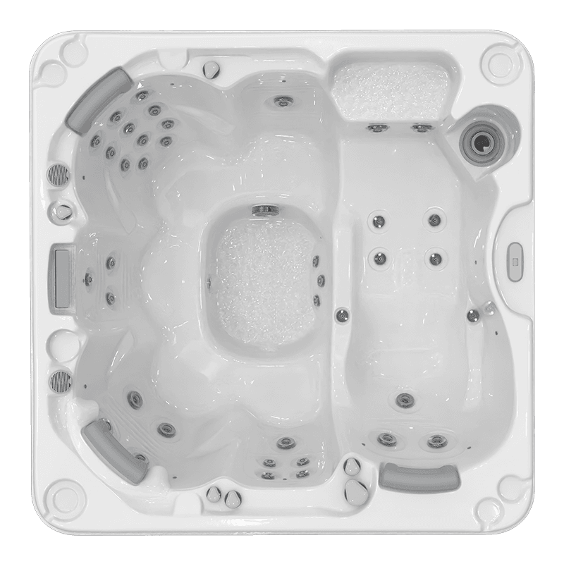 Seabreeze Retreat 6 Person 1 Lounger Hot Tub