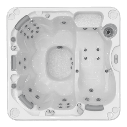 Seabreeze Retreat 6 Person 1 Lounger Hot Tub